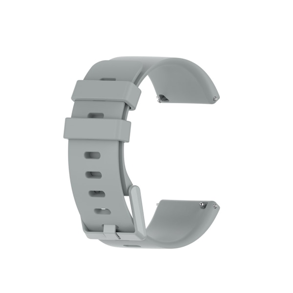 Fitbit Versa/Versa 2 -silikoniranneke, harmaa