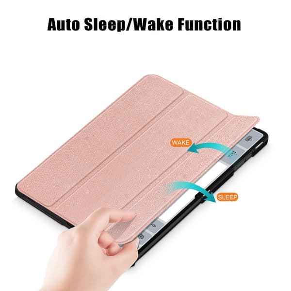 Samsung Galaxy Tab S9 Ultra Etui Tri-fold Rosa
