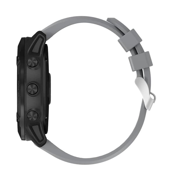 Silikonarmband Garmin Fenix 6X Pro Grå