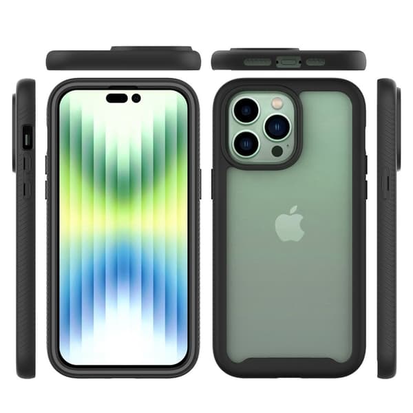 360 Heltäckande Skal iPhone 14 Pro Svart