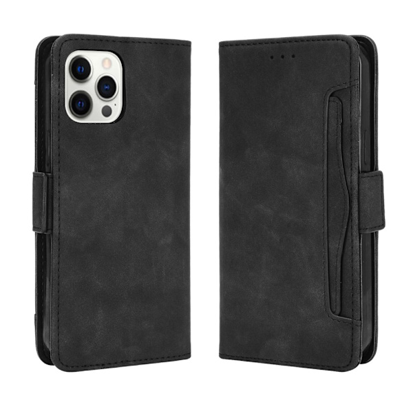 Multi Slot Pung Etui iPhone 13 Sort