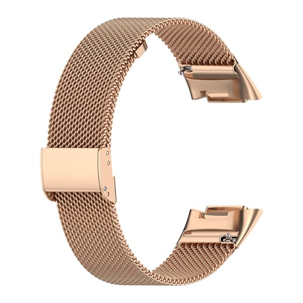 Milanese Mesh Bracelet Fitbit Charge 5 Roséguld