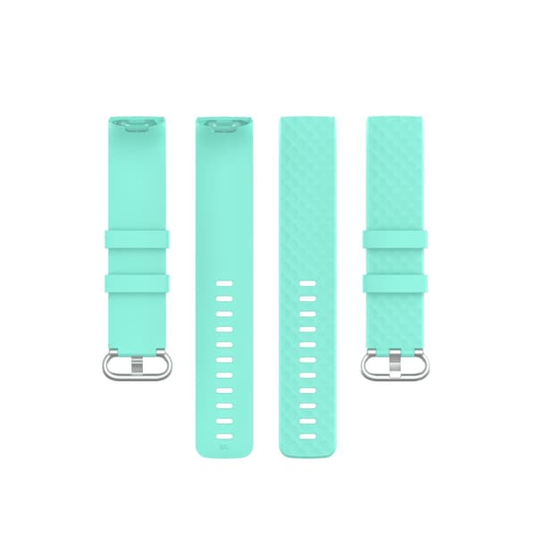 Silikonerem til Fitbit Charge 3/4 Cyan