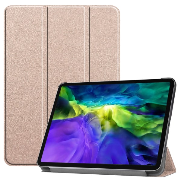 iPad Pro 11 4th Gen (2022) Fodral Tri-Fold Roséguld