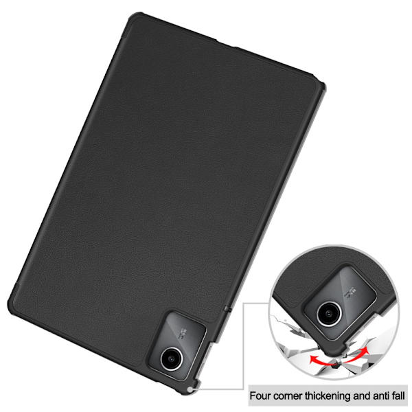Lenovo Tab M11 -kotelo, kolminkertainen, musta