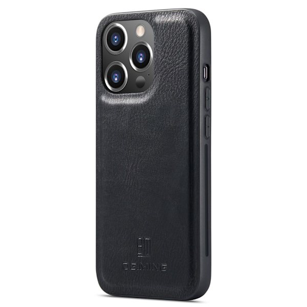 DG.MING 2-in-1 Magnet Wallet iPhone 15 Pro Black