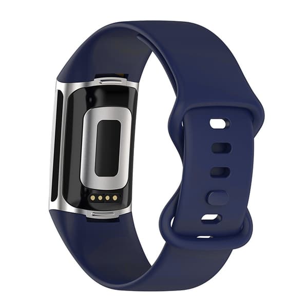 Silikonarmband Fitbit Charge 5 Mörkblå (S)