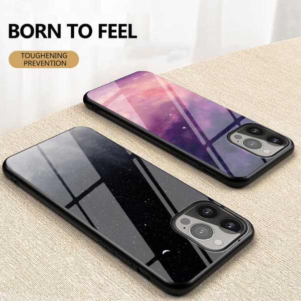 Karkaistu lasi iPhone 13 Pro Max Starry Crescent Moon