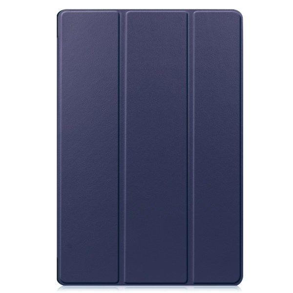 Samsung Galaxy Tab S9 FE Plus etui Tri-fold mørkeblå