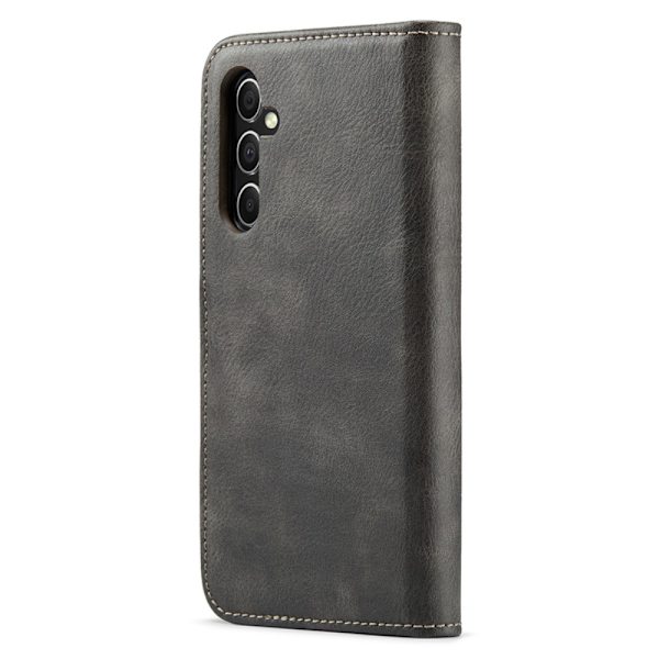 DG.MING 2-in-1 Magnet Wallet Samsung Galaxy S23 FE Brown
