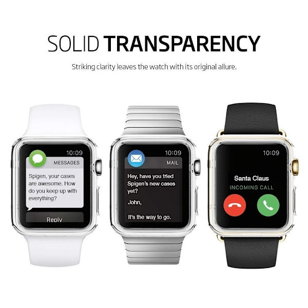 Spigen Case Liquid Crystal Apple Watch 44mm Clear
