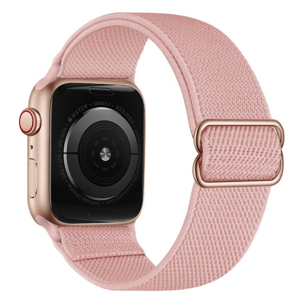 Elastisk Nylonrem Apple Watch 41mm Series 9 Rosa