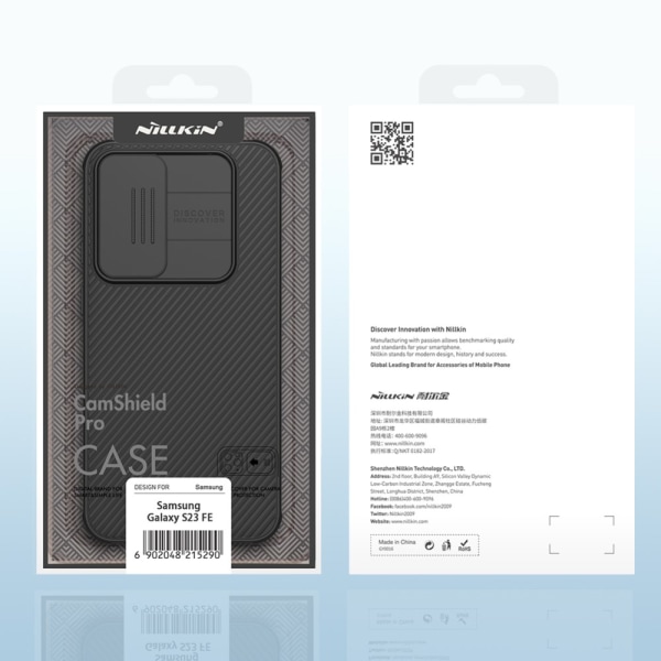 Nillkin CamShield -kuori Samsung Galaxy S23 FE - Musta