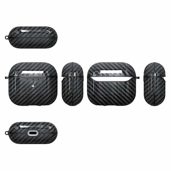Carbon Cover Apple AirPods 3 Sort