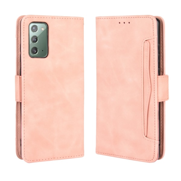 Monipaikkainen lompakkokotelo Samsung Galaxy S20 FE vaaleanpunainen
