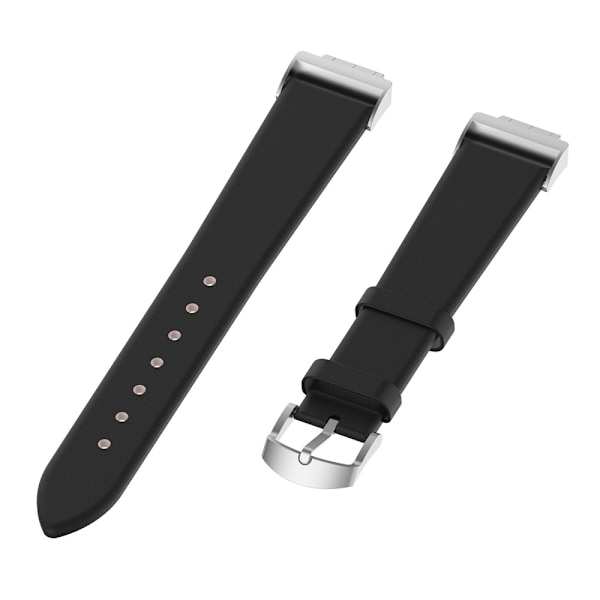 Læderarmbånd Fitbit Inspire/Inspire HR/Inspire 2 Sort