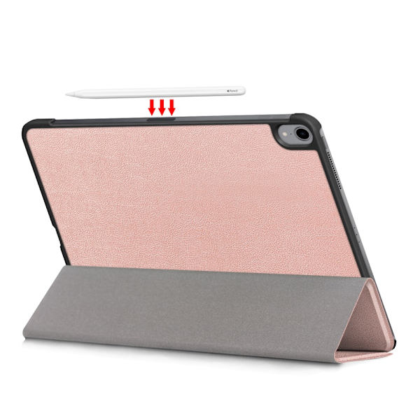 iPad Air 10.9 4. generation (2020) Etui Tri-fold Rosa