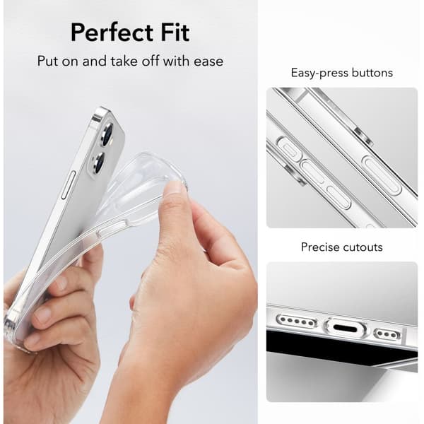 ESR Project Zero Skal iPhone 14 Plus Transparent