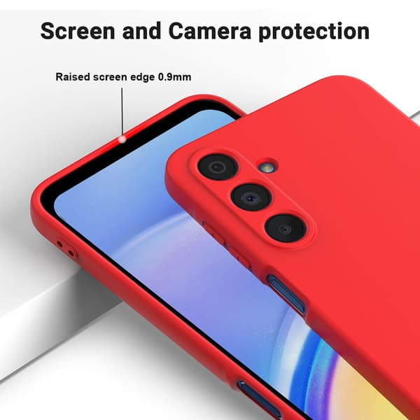 Silikonskal Samsung Galaxy A16 Röd