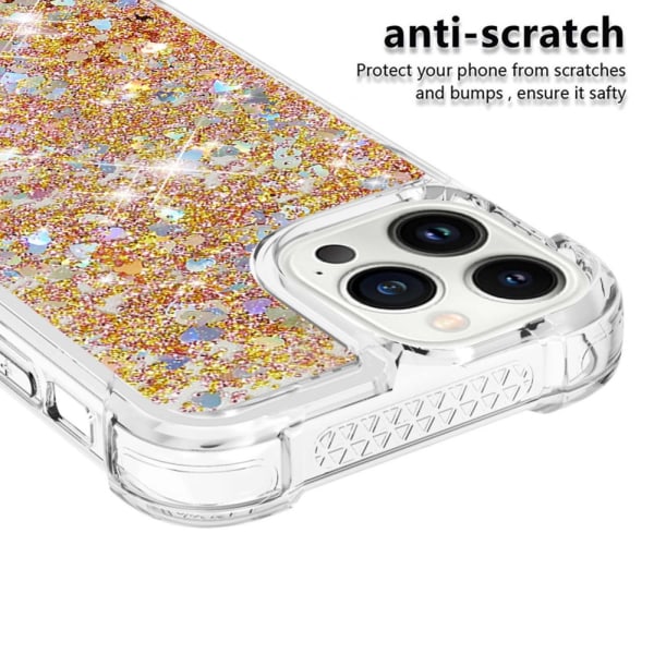 Glitter Bling TPU Case iPhone 14 Pro Max Guld