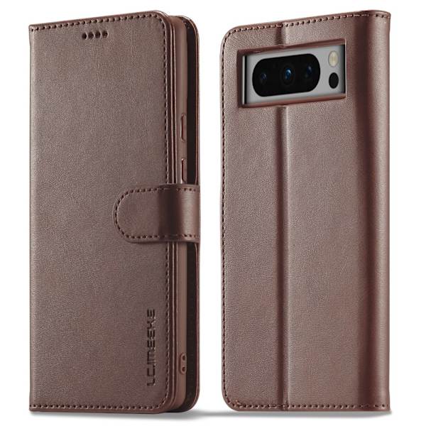 LC.IMEEKE Plånboksfodral Google Pixel 8 Pro Brun