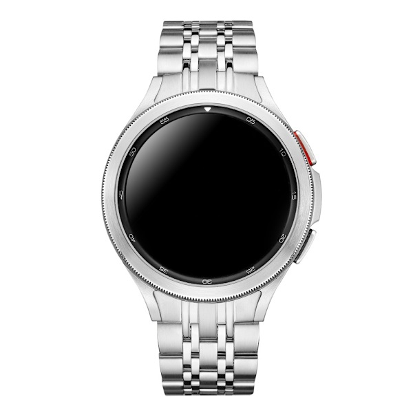 Stilfuldt Metalarmbånd Samsung Galaxy Watch 7 44mm Sølv