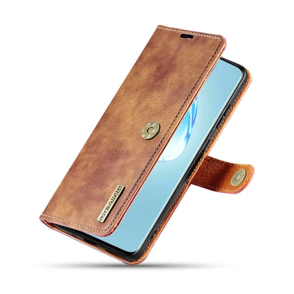 DG.MING Pungetui med magnet til Samsung Galaxy S20 Ultra Brun