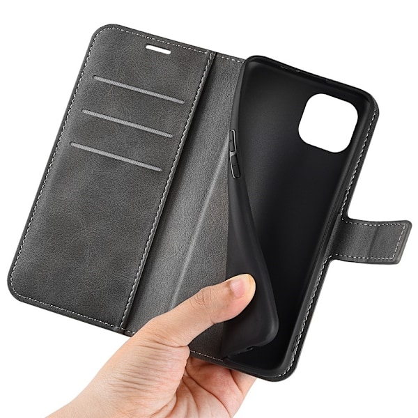 iPhone 14 Wallet Leather Grey