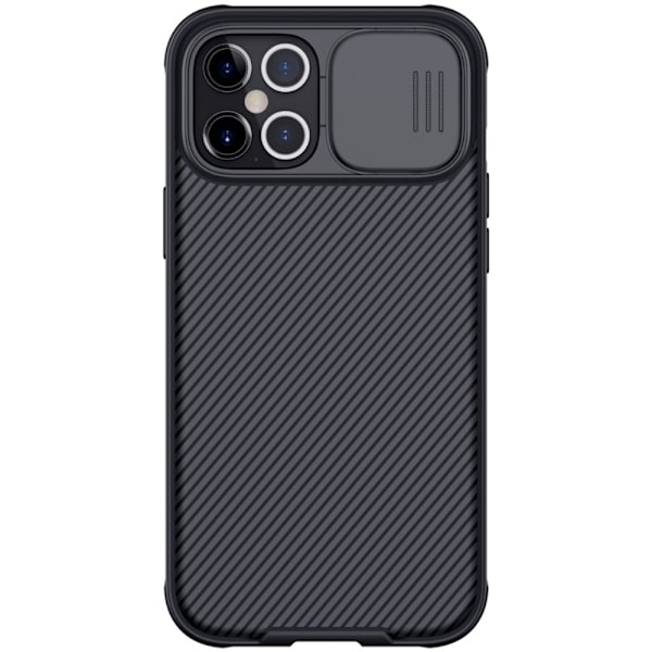 Nillkin CamShield -kuori iPhone 12 Pro Max - Musta
