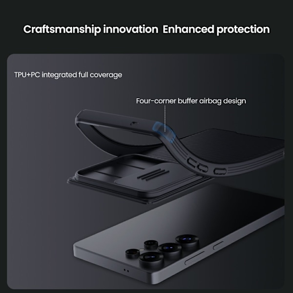 Nillkin CamShield Skal Samsung Galaxy S25 Ultra Grön