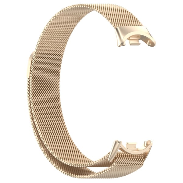 Milanese Loop Rem til Xiaomi Smart Band 8 Champagne Guld