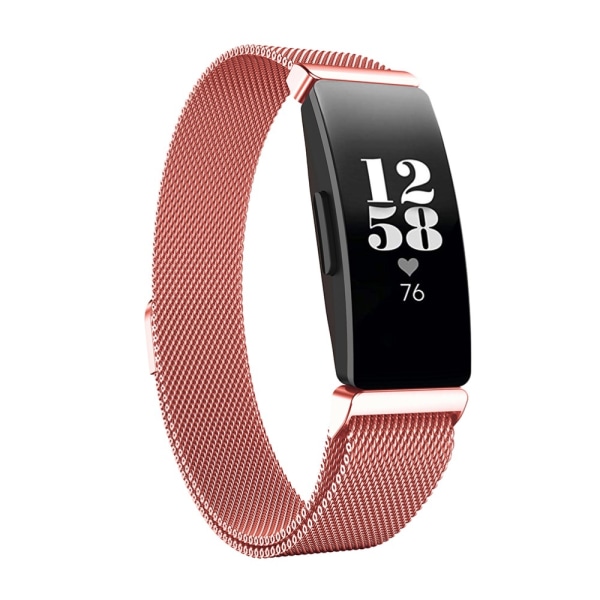 Milanese Loop Armband Fitbit Inspire/Inspire HR/Inspire 2 Rosa