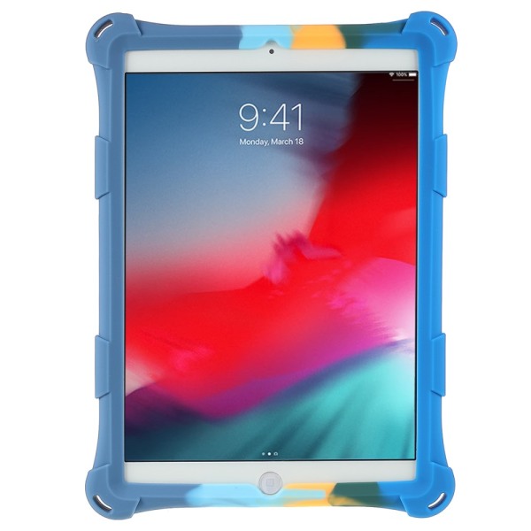 iPad 9.7 5th Gen (2017) Shell Pop It Fidget Multi Blue