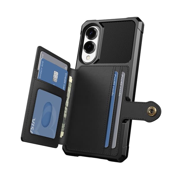 Multi-Slot Kotelo Samsung Galaxy S25 Edge Musta