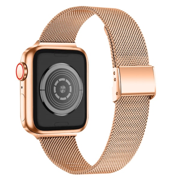 Milanese-ranneke Apple Watch 38/40/41mm Rose Gold