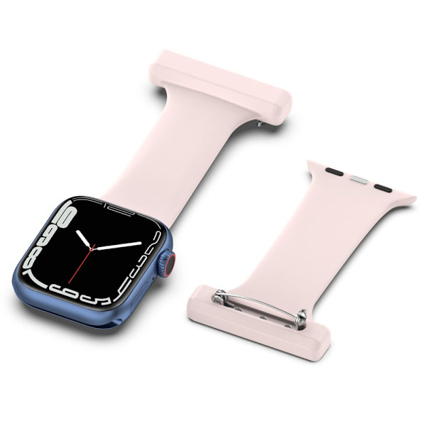 Apple Watch Series 10 46mm Rem Sjuksköterskeklocka Rosa