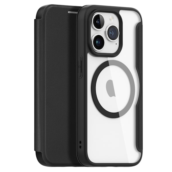 Dux Ducis Skin X Pro -kotelo MagSafe iPhone 15 Prolle, musta