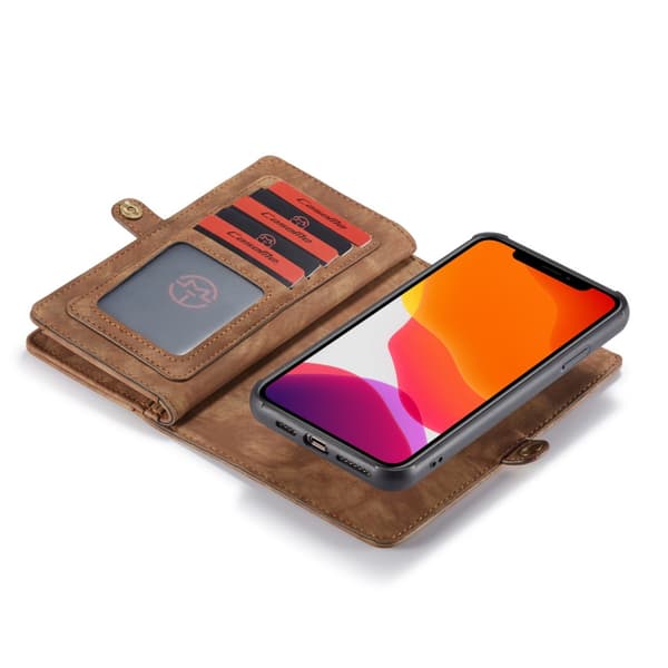 CaseMe Pungetui Multi-Slot iPhone 11 Pro Max Brun