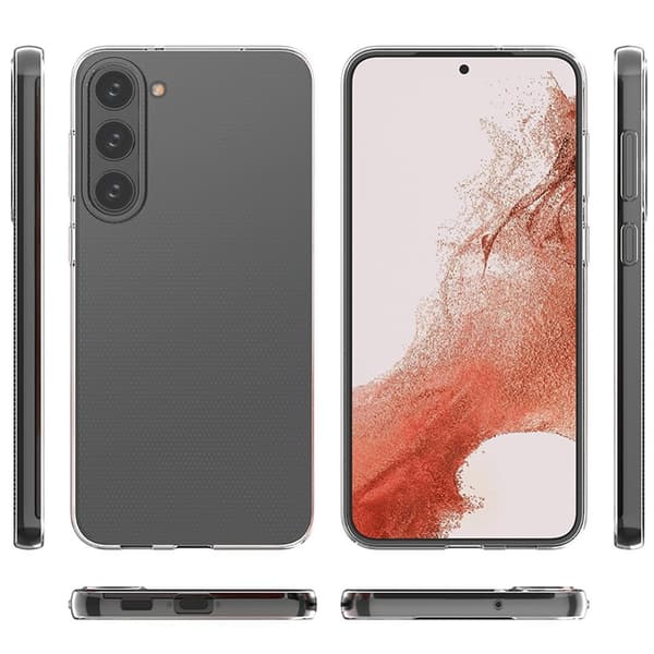 Samsung Galaxy S23 Plus Skal TPU Transparent
