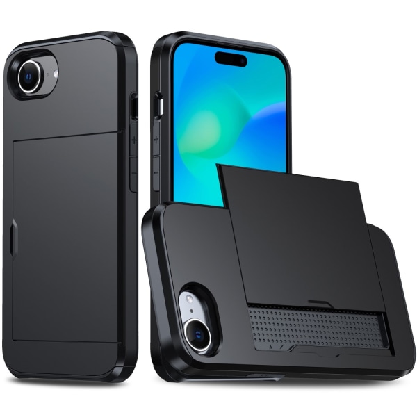Skal Kortfack iPhone SE (2024) Sort