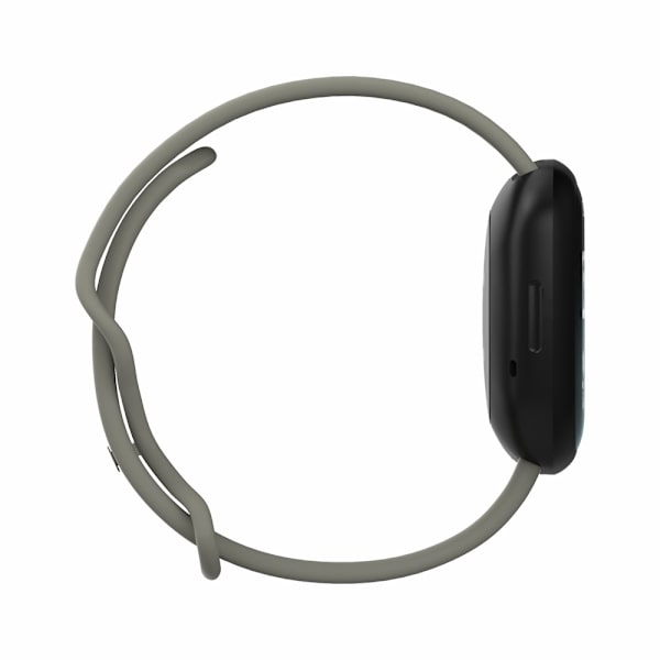 Fitbit Versa 3/Sense -silikoniranneke, harmaa