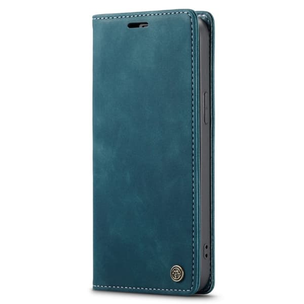 CaseMe Slim Plånboksfodral iPhone 14 Blå