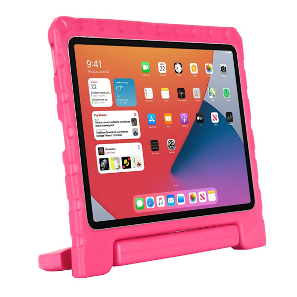 Kestävä EVA-kuori iPad Air 10.9 4. sukupolvelle (2020) - Vaaleanpunainen