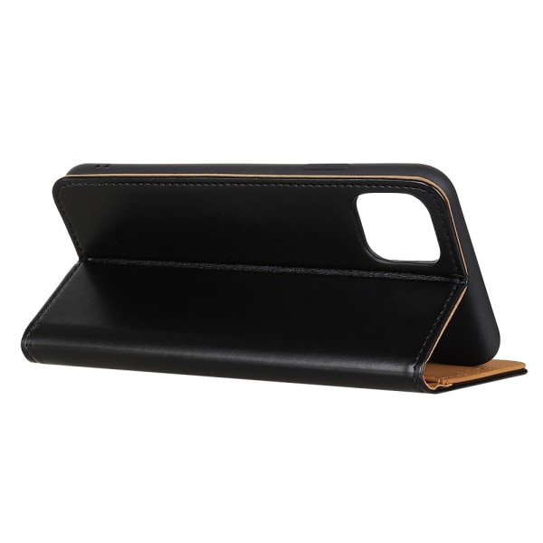 Läderfodral iPhone 12 Pro Max Svart