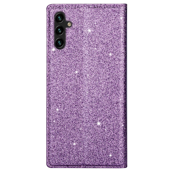Glitter Pungetui Samsung Galaxy A15 Lilla