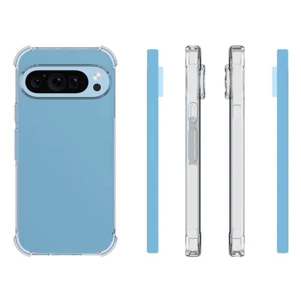 Google Pixel 9 Pro Skal TPU Transparent