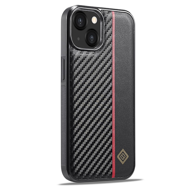 LC.IMEEKE Skal iPhone 15 Hiilikuitutekstuuuri