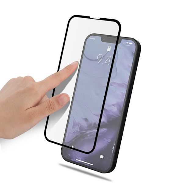 Mocolo Heltäckende Hærdet Glas Skærmbeskytter iPhone 13 Mini Sort
