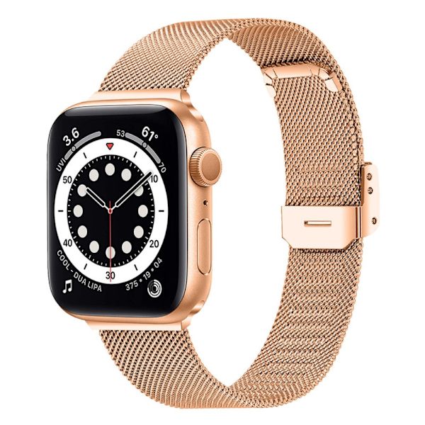 Milanese Bracelet Apple Watch 42/44/45/49 mm Rose Gold