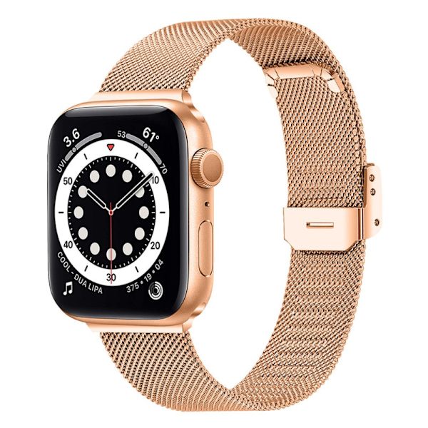 Milanese Bracelet Apple Watch 42/44/45/49 mm Rose Gold